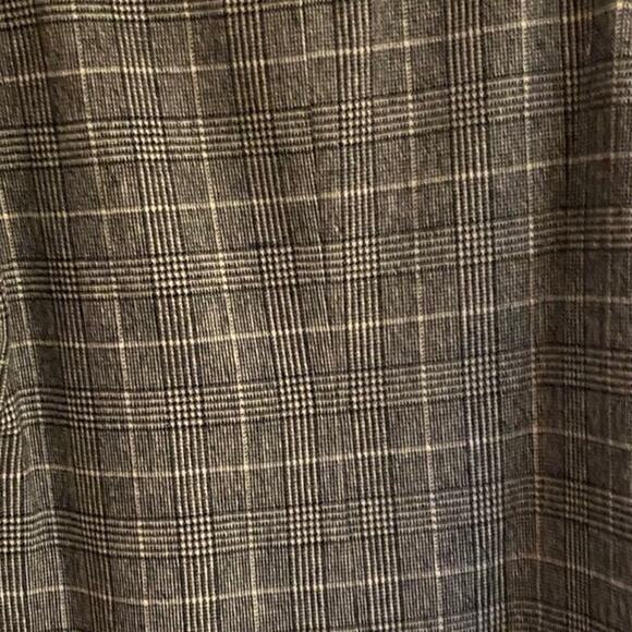 Ellos Plaid Coat or Tunic Sz 14 Polyester/Wool Blend Warm Cozy Outer - Picture 4 of 8